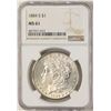 Image 1 : 1884-S $1 Morgan Silver Dollar Coin NGC MS61
