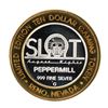 Image 1 : .999 Fine Silver Peppermill Reno, Nevada $10 Limited Edition Gaming Token