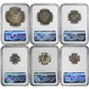 Image 3 : Rare 1903 (6) Coin Proof Set NGC Graded PF64/PF65 BN Great Toning