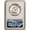 Image 2 : 1957-D Franklin Half Dollar Coin NGC MS65FBL