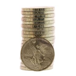 Roll of (20) Brilliant Uncirculated 1983-MO Mexico Libertad Silver Coins