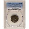 Image 1 : 1723 Hibernia DEI.Gratia Farth Colonial Coin PCGS Genuine AU55