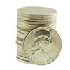 Image 1 : Roll of (20) Brilliant Uncirculated 1961 Franklin Half Dollar Coins