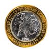 Image 1 : .999 Silver Caesars Palace Las Vegas, Nevada $10 Casino Limited Edition Gaming Token