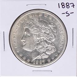 1887-S $1 Morgan Silver Dollar Coin