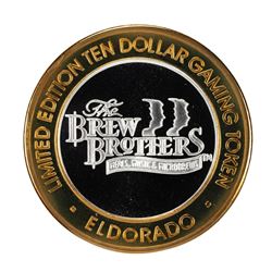 .999 Silver Eldorado Hotel and Casino $10 Casino Gaming Token Limited Edition