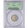 Image 1 : 1872 Proof Seated Liberty Dime Coin PCGS PR64