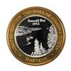Image 1 : .999 Fine Silver Harveys Resort Lake Tahoe, Nevada $10 Limited Edition Gaming Token