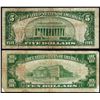 Image 2 : Set of 1929 $5/$10 United States NB Portland, OR CH# 4514 National Currency Notes