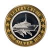Image 1 : .999 Fine Silver Sunken Treasure Luxury Cruise $10 Limited Edition Gaming Token