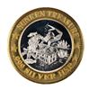 Image 2 : .999 Fine Silver Sunken Treasure Luxury Cruise $10 Limited Edition Gaming Token