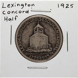 1925 Lexington Concord Commemorative Half Dollar Coin