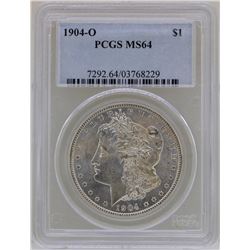 1904-O $1 Morgan Silver Dollar Coin PCGS MS64