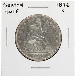 1876-S Seated Liberty Half Dollar Coin