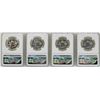 Image 2 : Lot of (4) 1959 Proof Franklin Half Dollar Coins NGC PF66