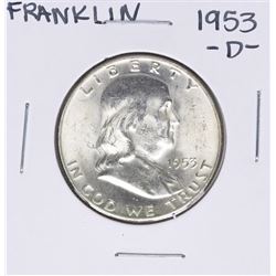 1953-D Franklin Half Dollar Coin