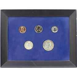 1958 (5) Coin Proof Set in Frame