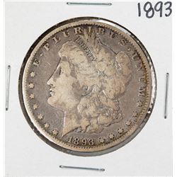 1893 $1 Morgan Silver Dollar Coin