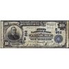 Image 1 : 1902 Plain Back $10 First NB of Pittsburgh, PA CH# 252 National Currency Note