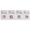 Image 1 : Lot of 1958-1961 Franklin Half Dollar Coins NGC PF67