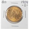 Image 1 : 1904-O $10 Liberty Head Eagle Gold Coin