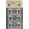 Image 1 : Lot of (4) State of Sonora Mexico Revolutionary Mixed Notes