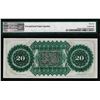 Image 2 : 1872 $20 State of South Carolina Revenue Bond Obsolete Note PMG Gem Uncirculated 66EPQ