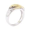 Image 4 : 18KT Yellow and White Gold 0.40 ctw Diamond Ring
