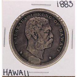 1883 $1 Kingdom of Hawaii Silver Dollar Coin Soldered