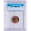 Image 1 : 1911 Lincoln Wheat Cent Coin ICG MS63RD