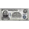 Image 1 : 1902 $5 Capital NB of Sacramento, CA CH# 10107 National Currency Note