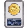 Image 3 : 1907 $20 High Relief St. Gaudens Double Eagle Gold Coin NGC AU Details