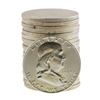 Image 1 : Roll of (20) Brilliant Uncirculated 1953-D Franklin Half Dollar Coins