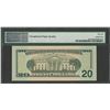 Image 2 : 2013 $20 Federal Reserve Note New York Radar Serial Number PMG Gem Uncirculated 66EPQ