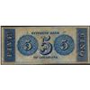 Image 2 : 1800's $5 Citizens Bank of Louisiana Obsolete Note