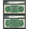 Image 2 : Low Serial Pair 1872 $20 & $50 South Carolina Obsolete Notes PMG Superb Gem Unc 67EPQ