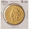 Image 1 : 1876-CC $20 Liberty Head Double Eagle Gold Coin