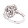 Image 3 : 14KT White Gold 2.18 ctw Diamond Ring