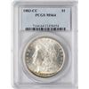 Image 1 : 1883-CC $1 Morgan Silver Dollar Coin PCGS MS64 Amazing Toning