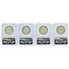 Image 2 : Lot of (4) 1943M Mexico Peso Silver Coins NGC MS64