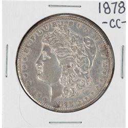 1878-CC $1 Morgan Silver Dollar Coin