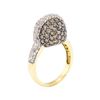 Image 4 : 14KT Yellow Gold 2.33 ctw Diamond Ring