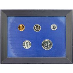 1961 (5) Coin Proof Set in Frame