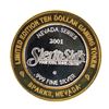 Image 2 : .999 Silver Sierra Sids Sparks, Nevada $10 Casino Limited Edition Gaming Token