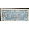 Image 2 : 1864 $20 Confederate States of America Note