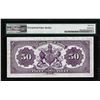 Image 2 : 1927 $50 Royal Bank of Canada Montreal PMG Choice Uncirculated 64EPQ