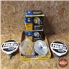 Image 1 : Tray Lot: 3 Hella Lights & 2 Amber Fog Lights 6"