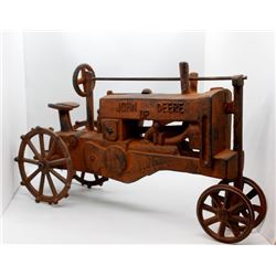 Cast John Deere OP tractor Manufacturer unknown