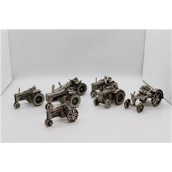 Miniature John Deere tractors