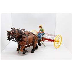 Horse drawn rake